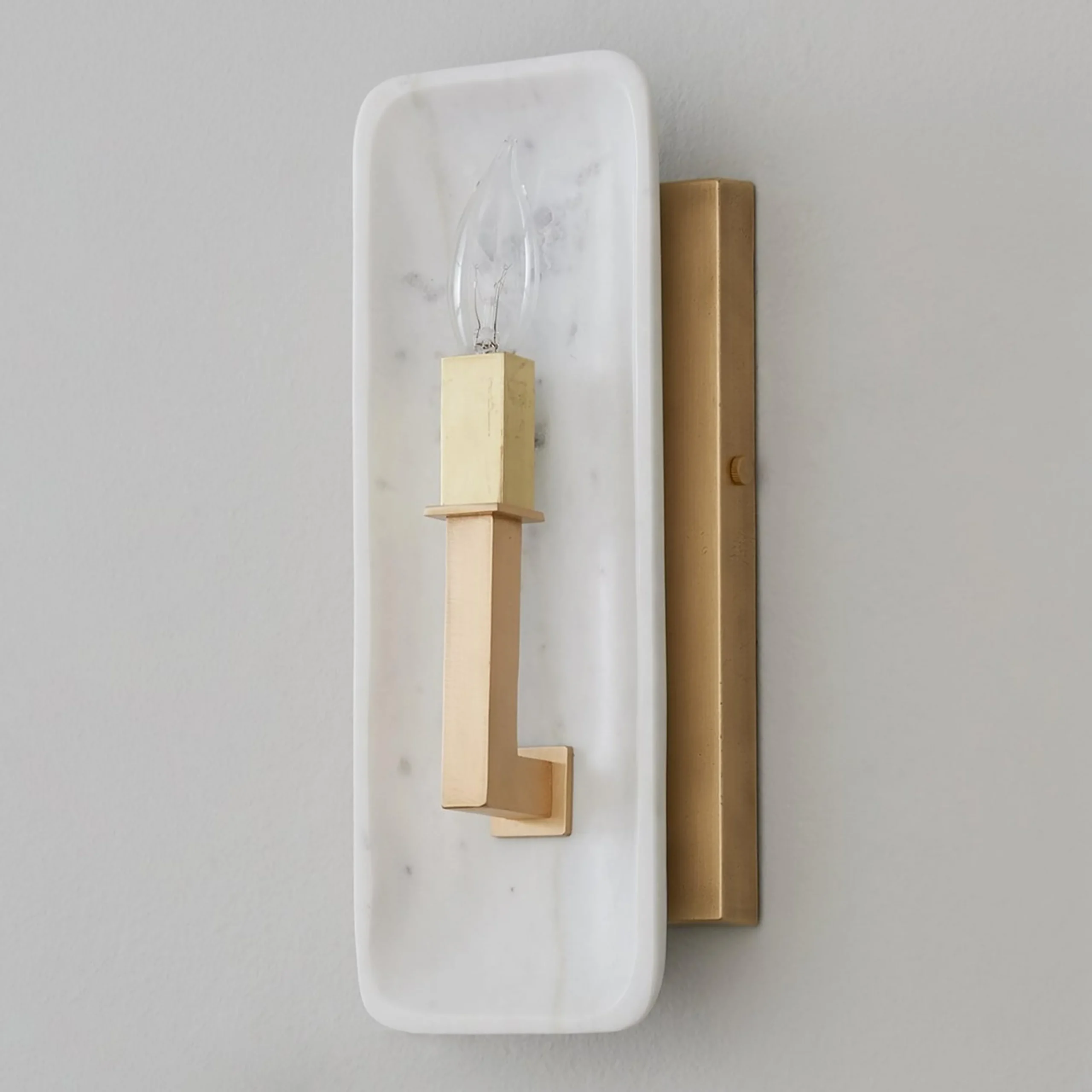 Simple Stone Sconce - ADA