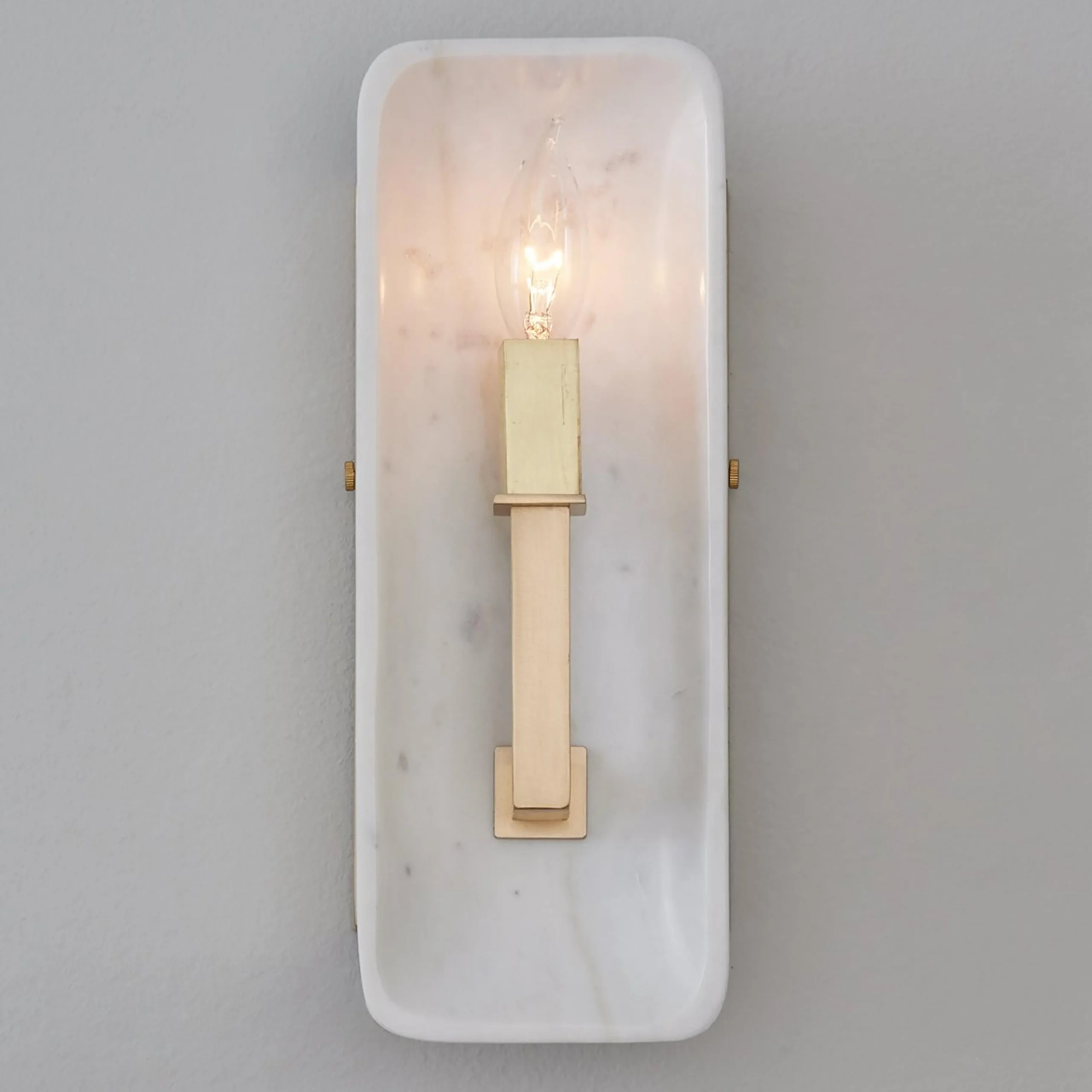 Simple Stone Sconce - ADA