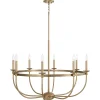 Simply Blake Basket Chandelier - 8 light