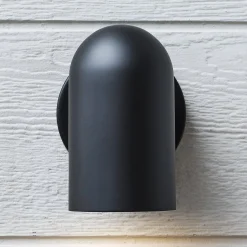 Single Spotlight Outdoor Sconce - Dome