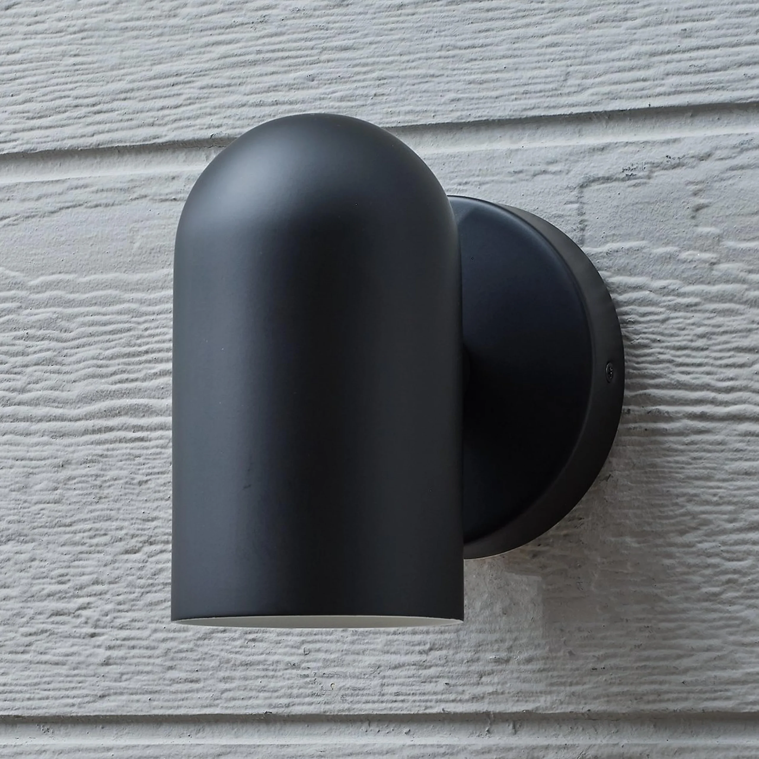 Single Spotlight Outdoor Sconce - Dome