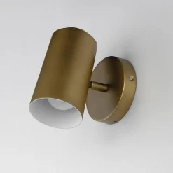 Single Spotlight Outdoor Sconce - Cylindrical