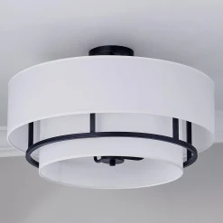Siobhan Semi-Flush Ceiling Light - Medium