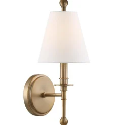 Sleek Adorned Bar Sconce