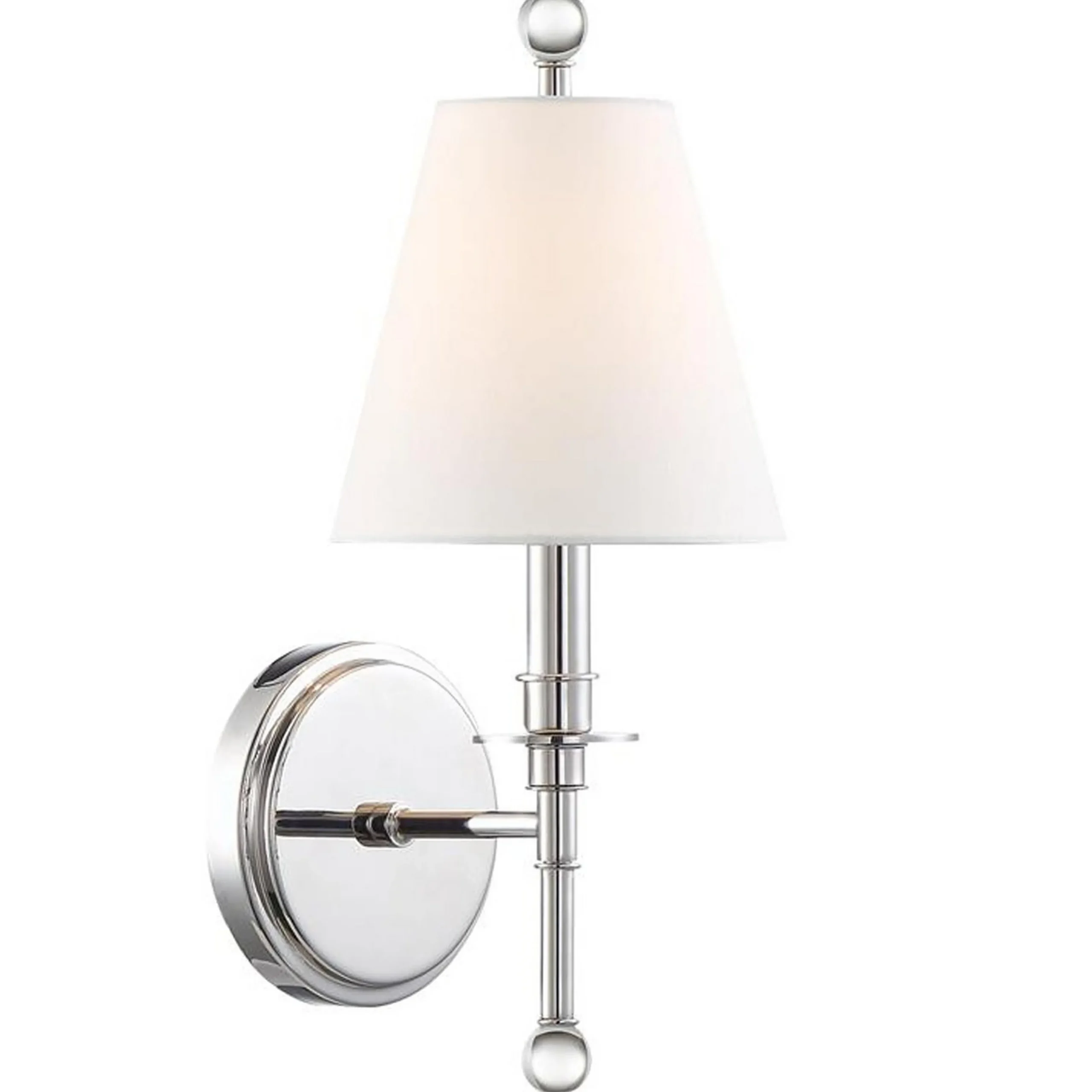 Sleek Adorned Bar Sconce