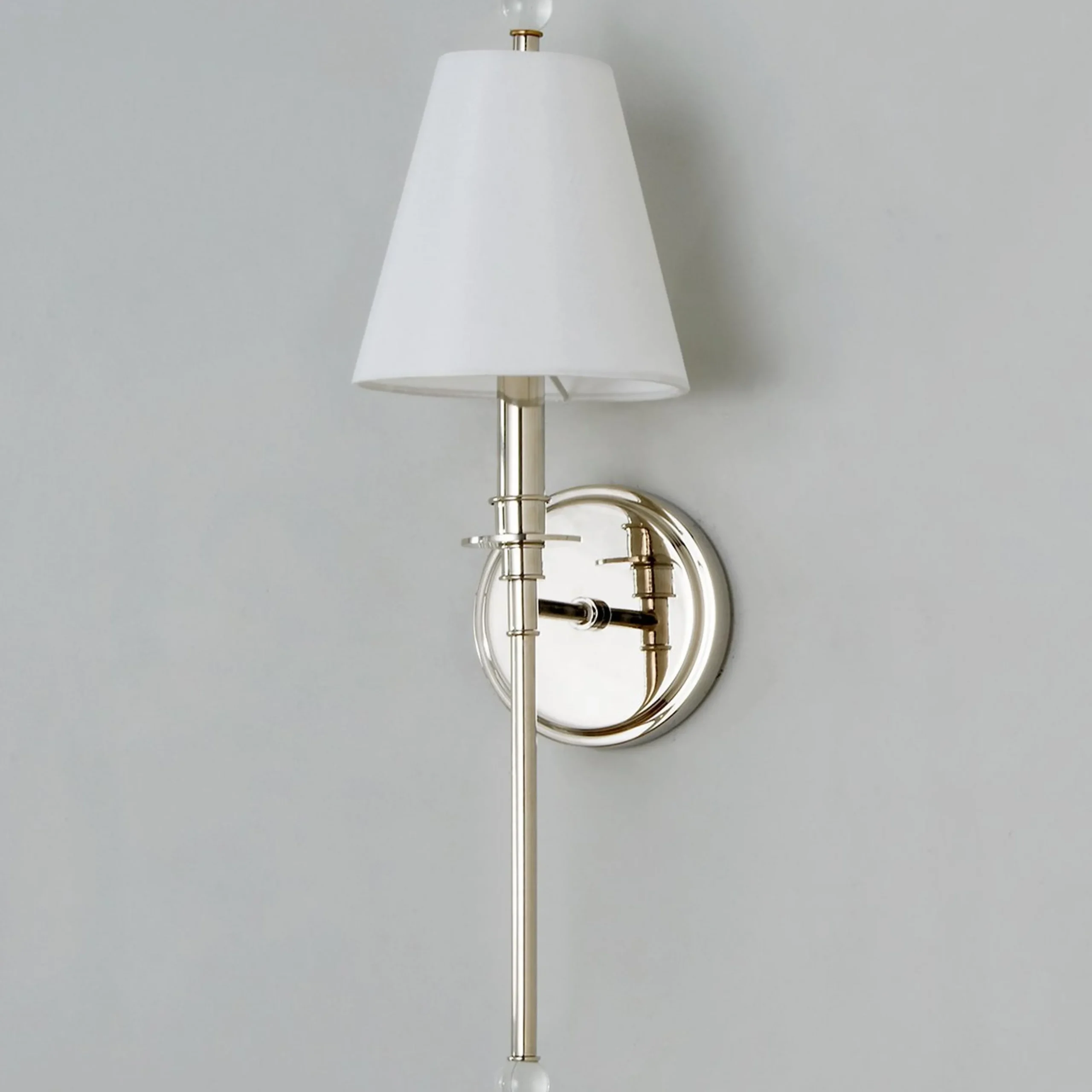 Sleek Adorned Bar Sconce
