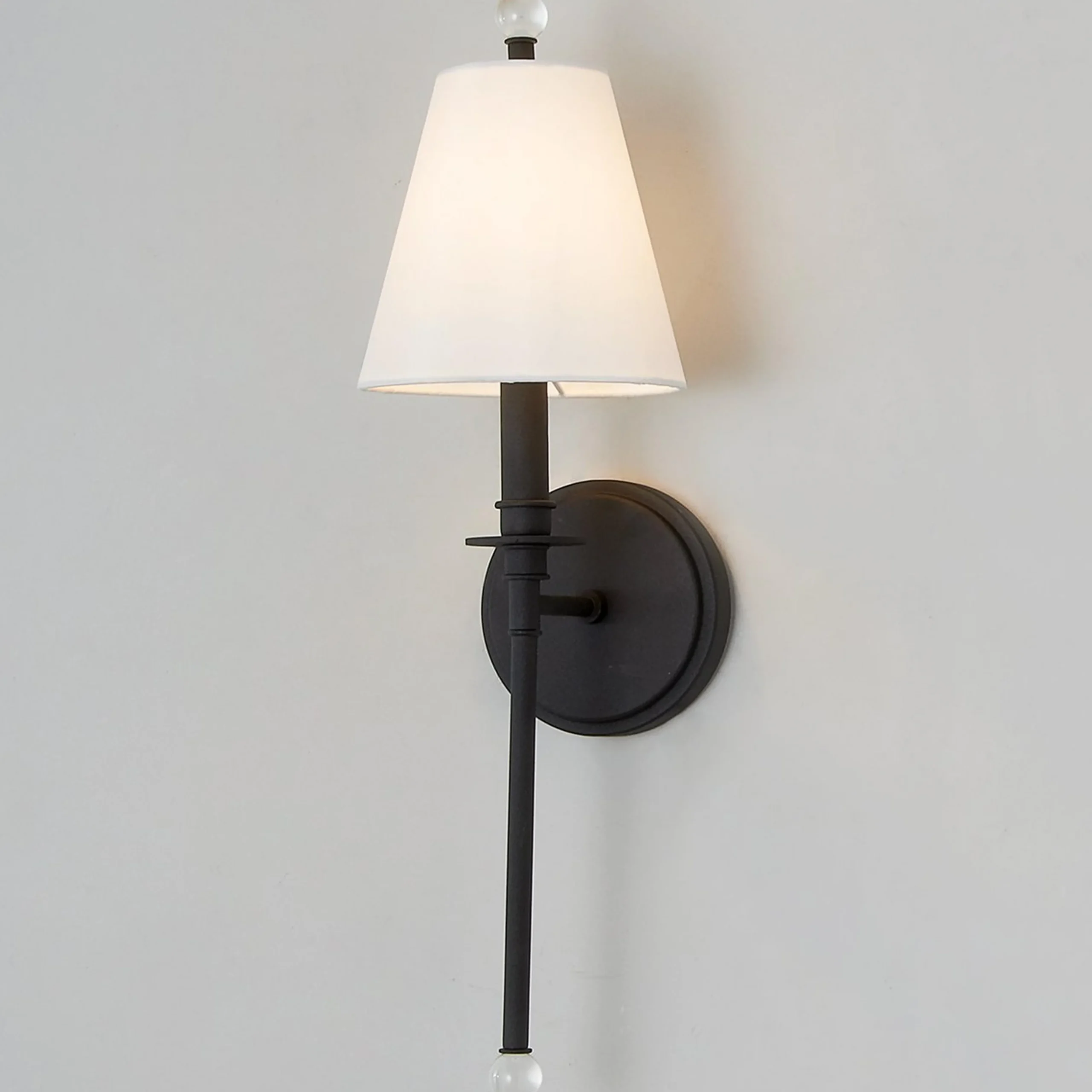 Sleek Adorned Bar Sconce