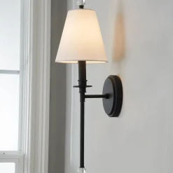 Sleek Adorned Bar Sconce