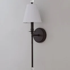 Sleek Adorned Bar Sconce