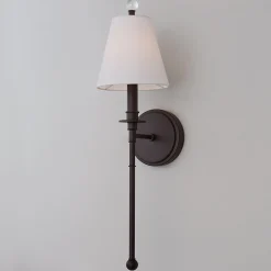 Sleek Adorned Bar Sconce