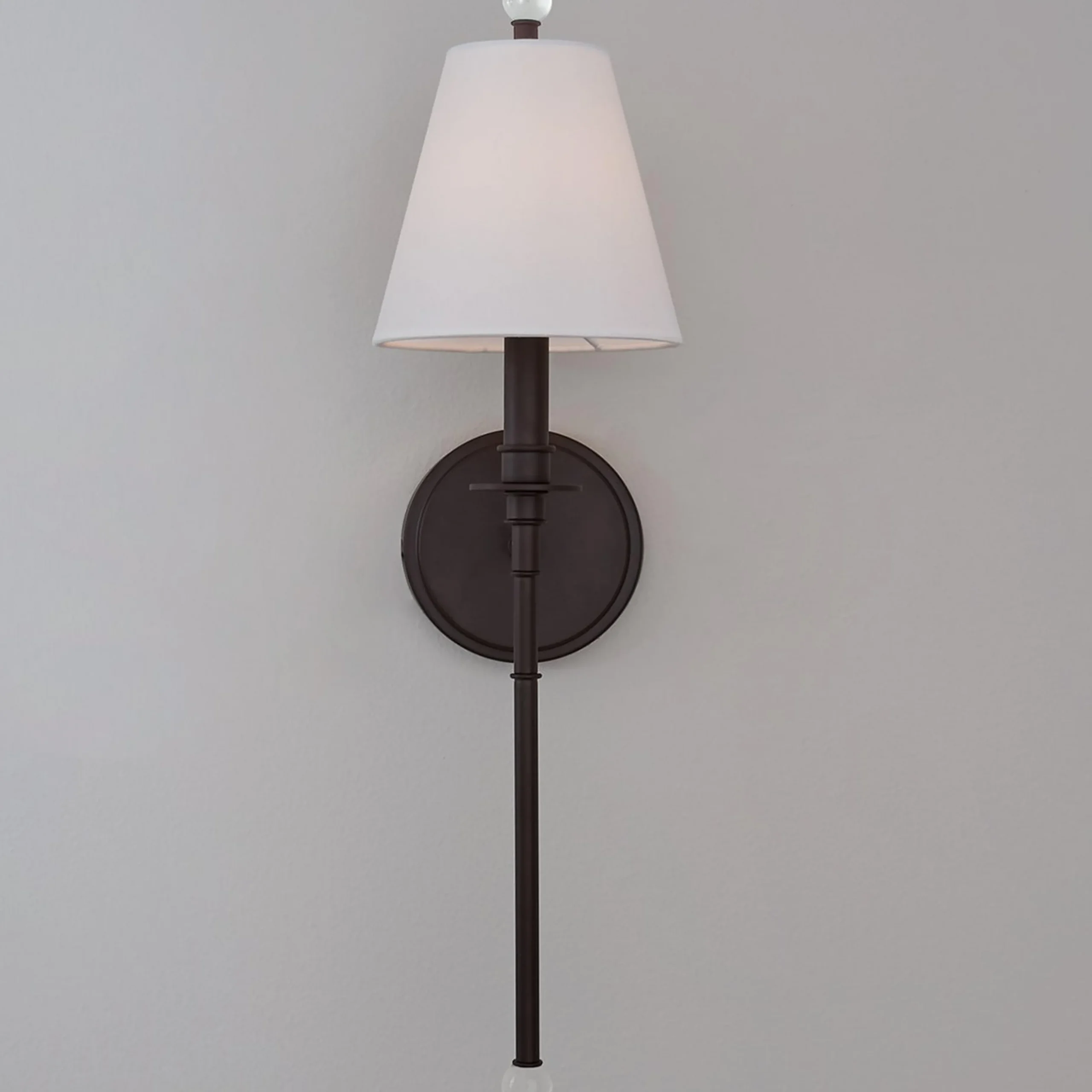 Sleek Adorned Bar Sconce