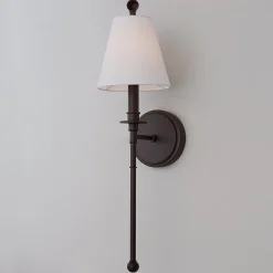 Sleek Adorned Bar Sconce