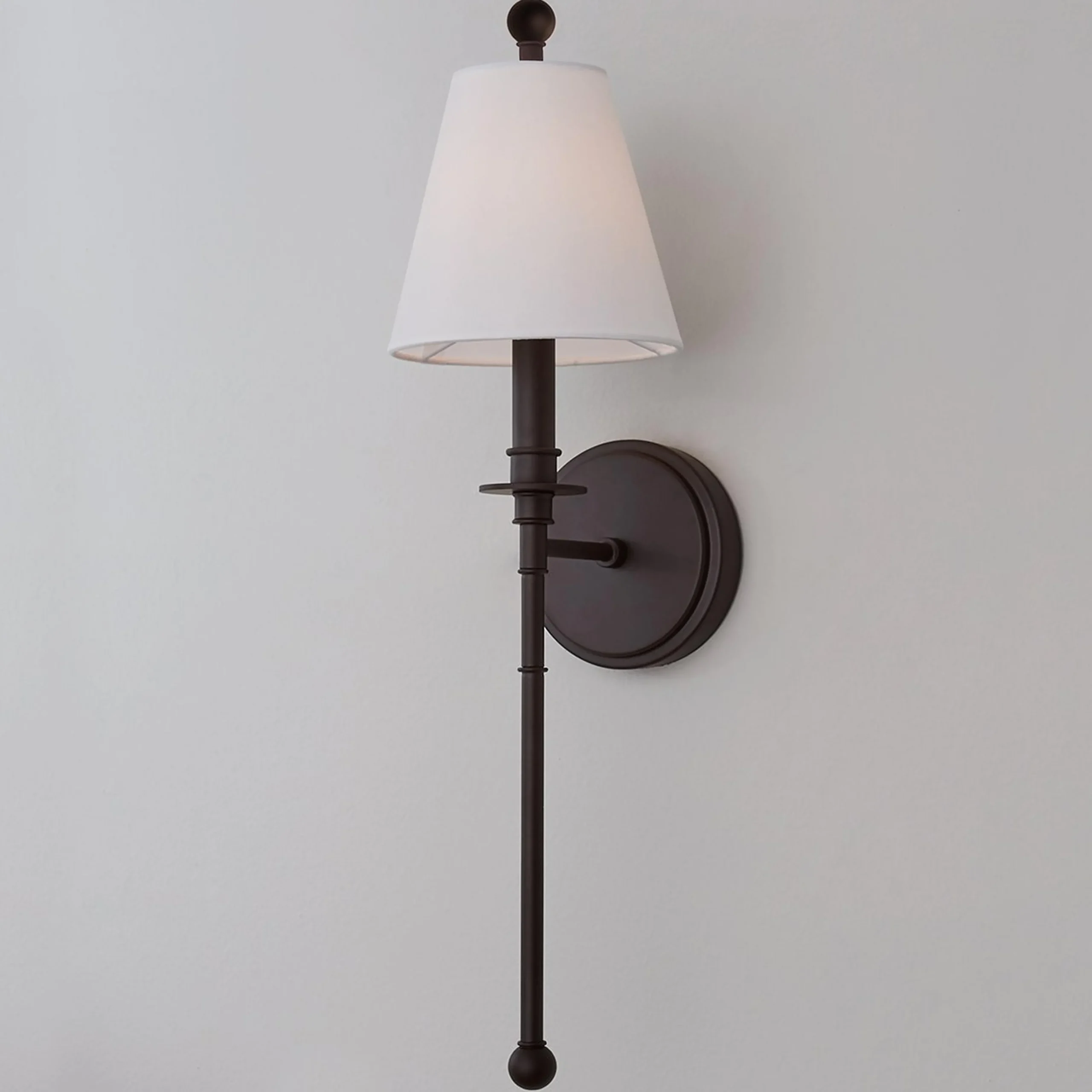 Sleek Adorned Bar Sconce
