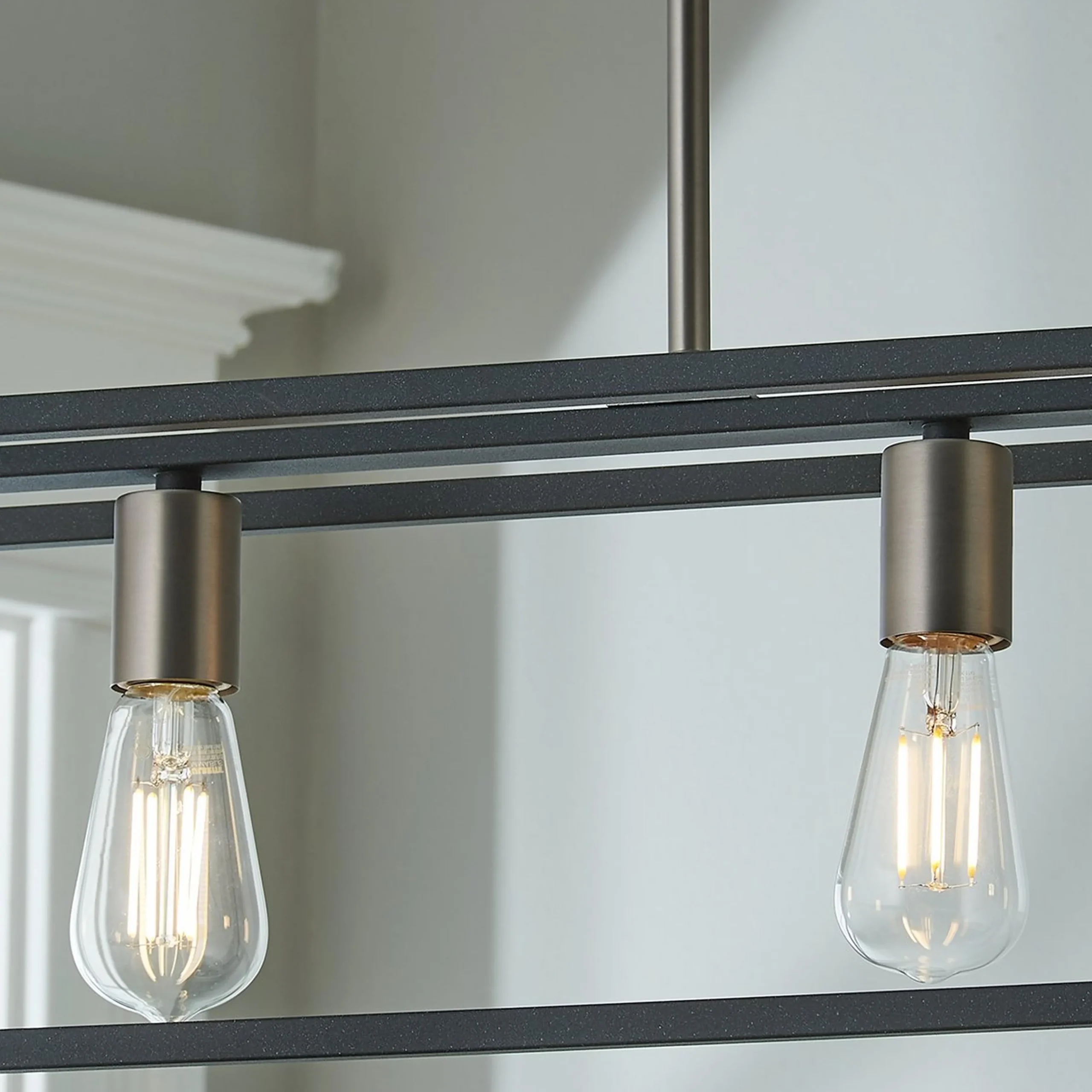 Sleek Minimalist Island Chandelier - 5 Light