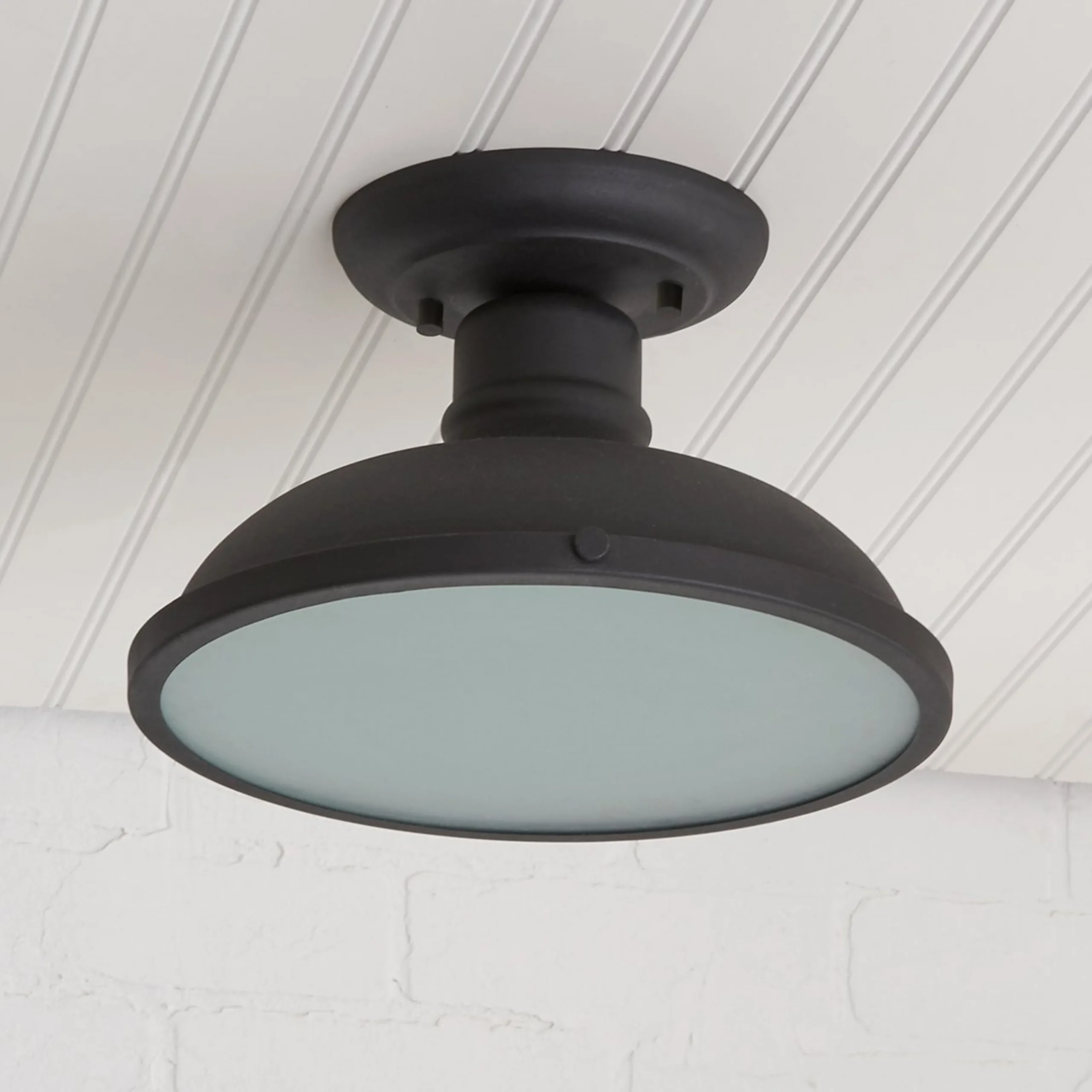 Sleek Workshop Outdoor Ceiling Light
