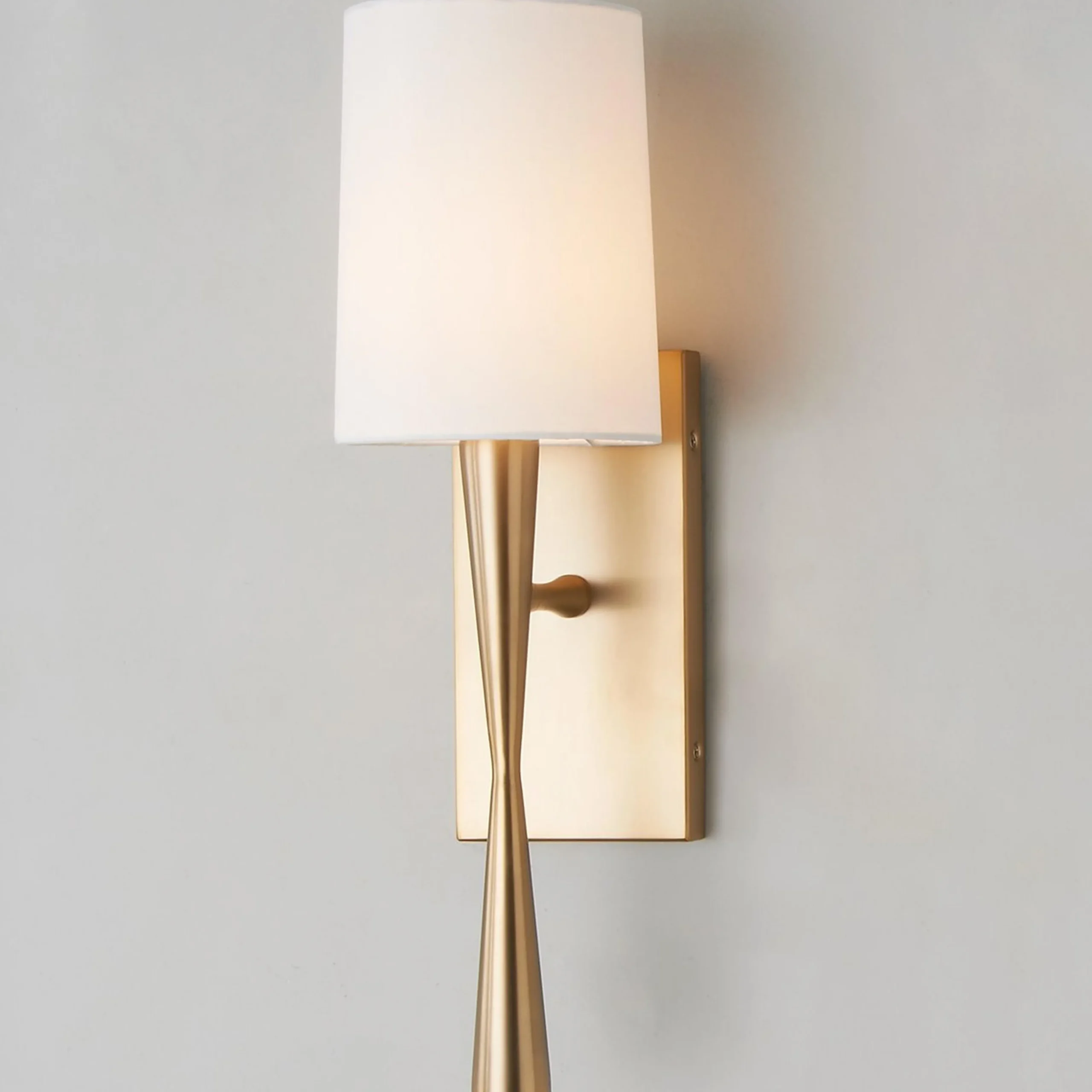 Slim Hourglass Bar Sconce