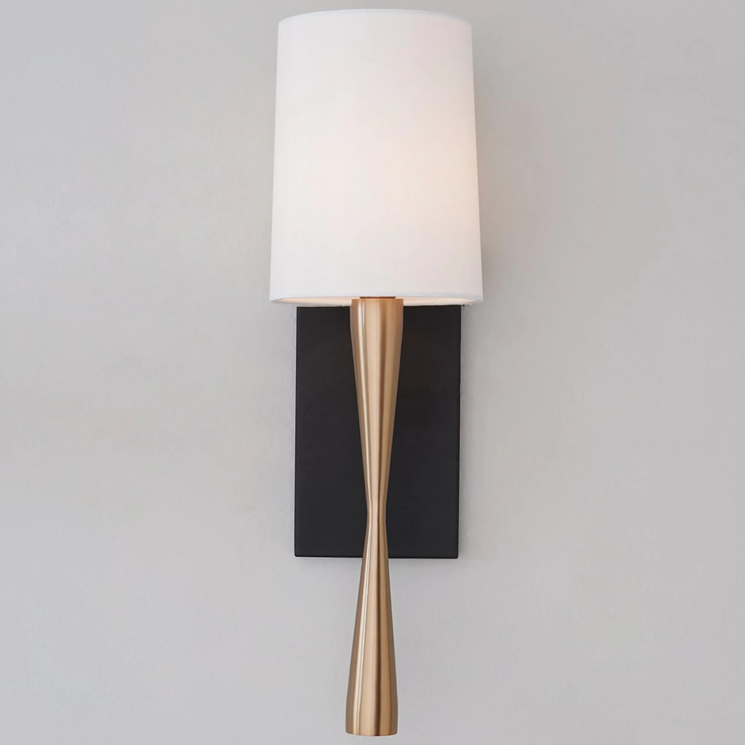 Slim Hourglass Bar Sconce