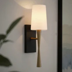 Slim Hourglass Bath Sconce