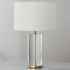 Snowpack Cordless LED Table Lamp - Crystal