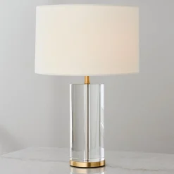 Snowpack Cordless LED Table Lamp - Crystal