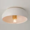 Soft Ceramic Ceiling Light - 1 Light