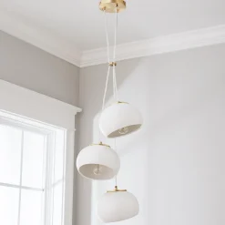 Soft Ceramic Cluster Chandelier