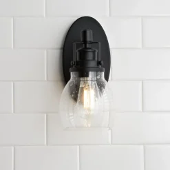 Soft Seeded Bath Sconce