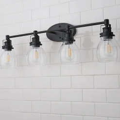 Soft Seeded Vanity Light - 4 Light