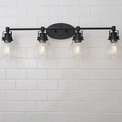 Soft Seeded Vanity Light - 4 Light