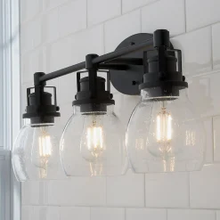 Soft Seeded Vanity Light - 3 Light