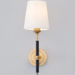Soho Leather Sconce