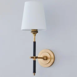Soho Leather Sconce