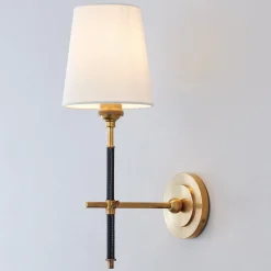 Soho Leather Sconce
