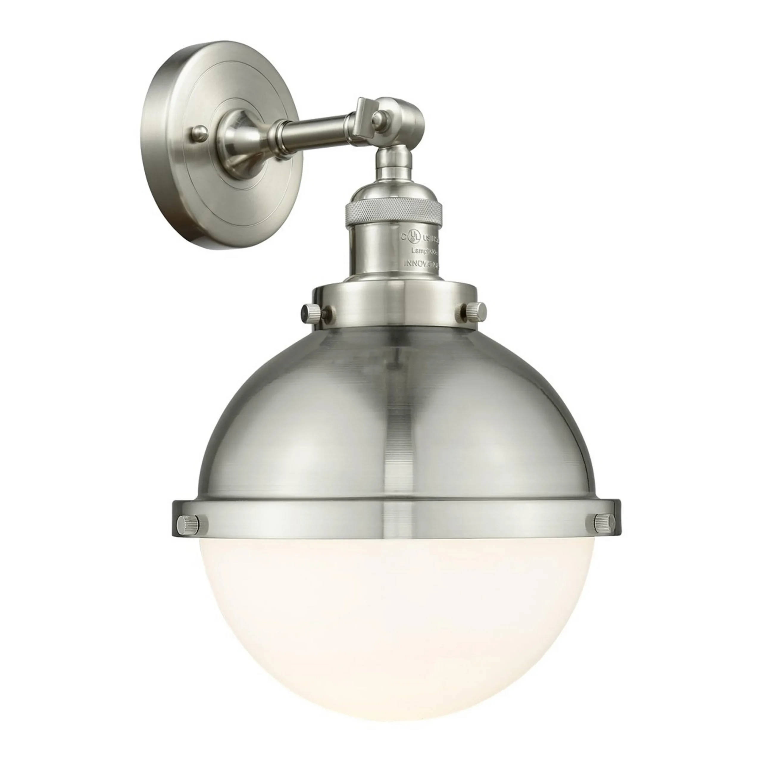 Solstice Bath Sconce - White Glass