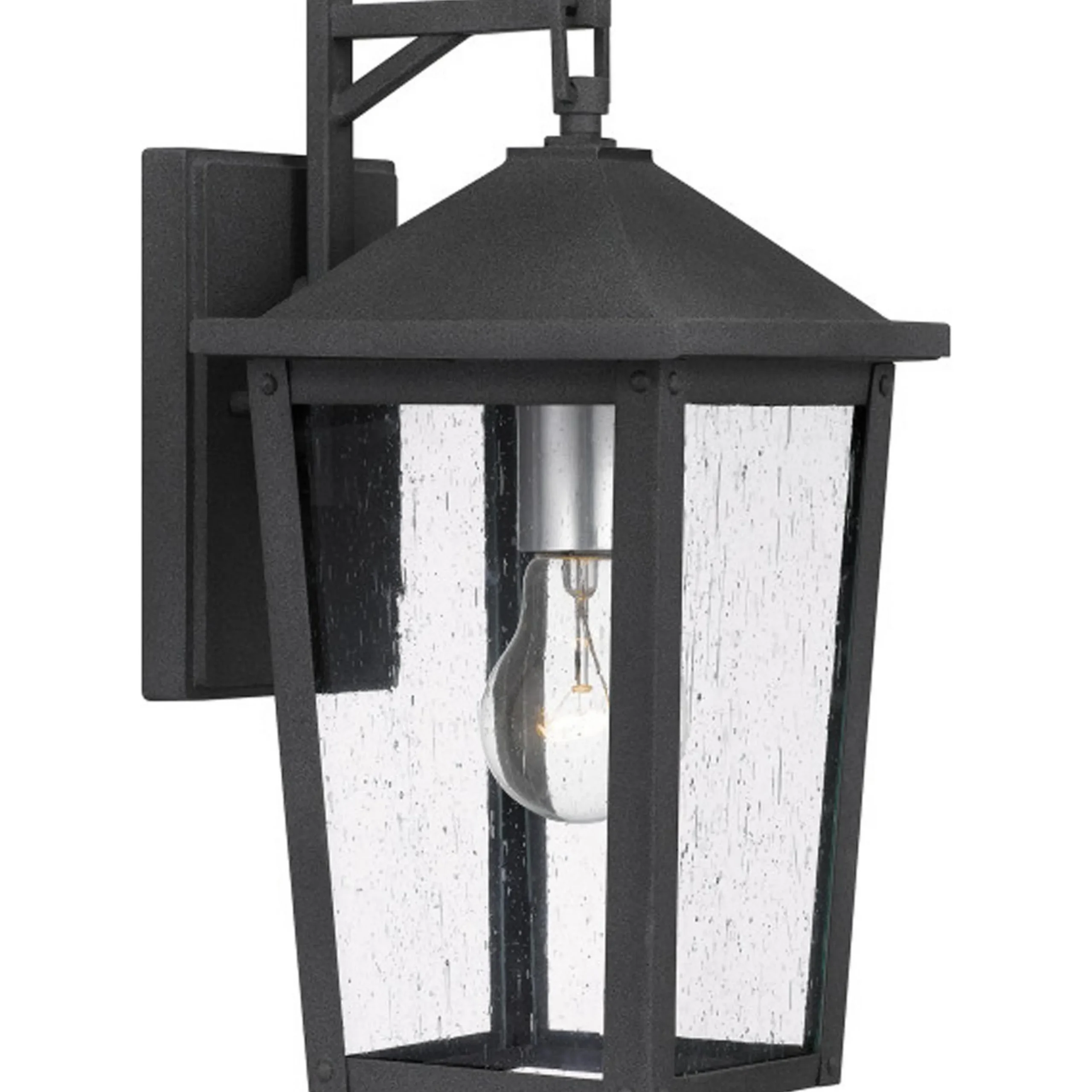 Speckled Lantern Outdoor Sconce
