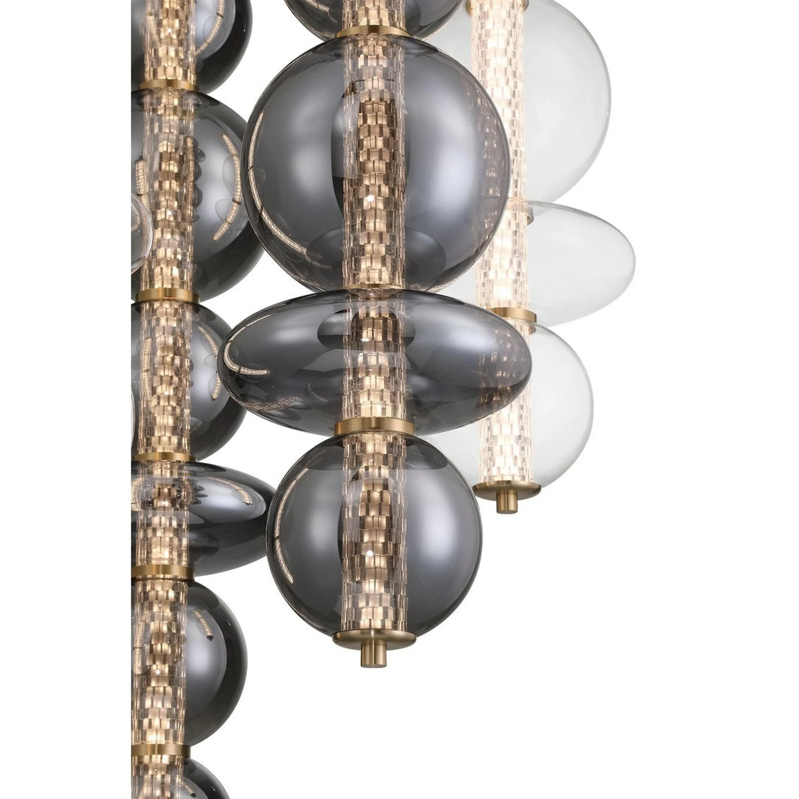 Spectrogram LED Chandelier - 4 Light