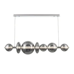 Spectrogram LED Island Chandelier - Smoke