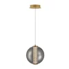 Spectrogram LED Pendant - Smoke