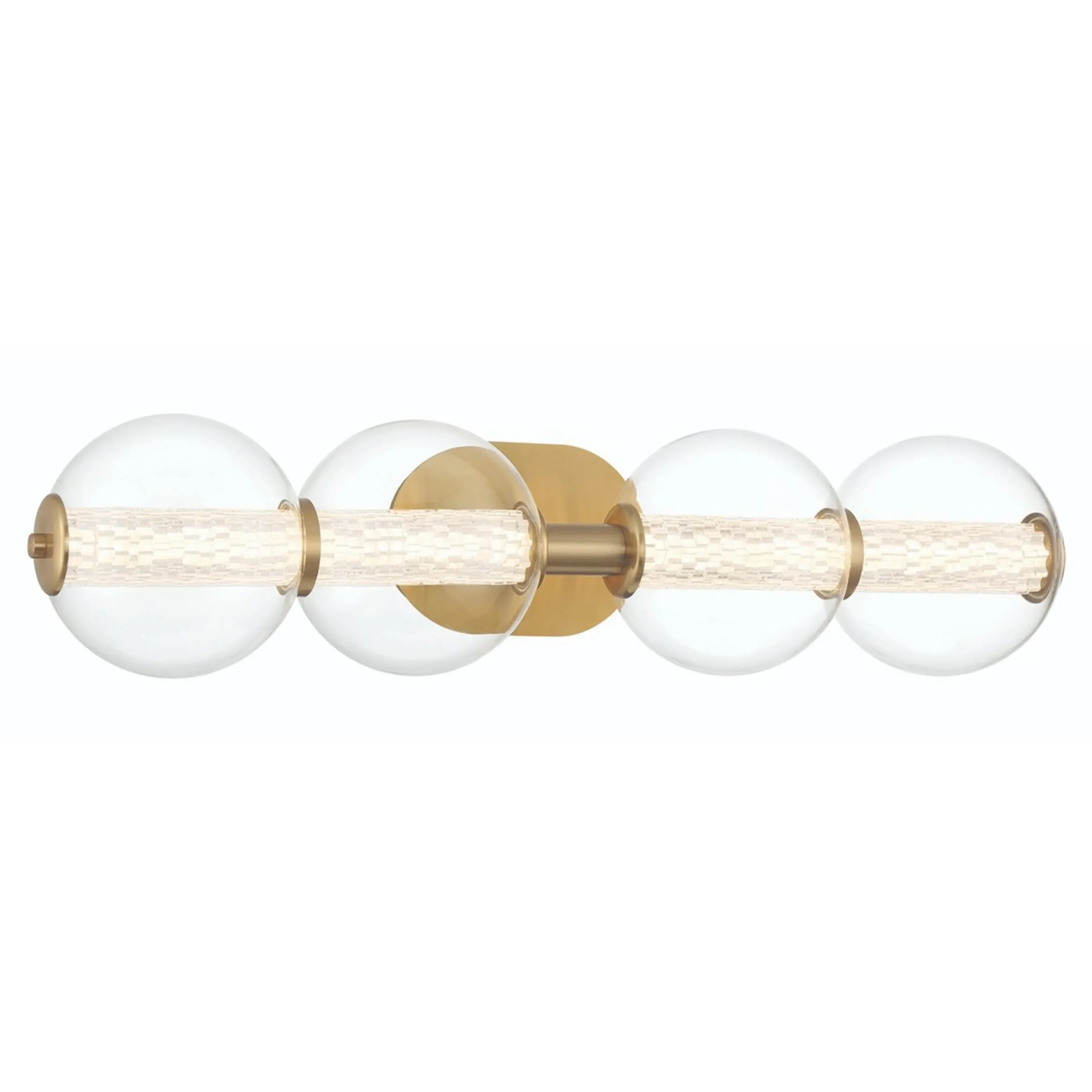 Spectrogram LED Vanity Light - 4 Light
