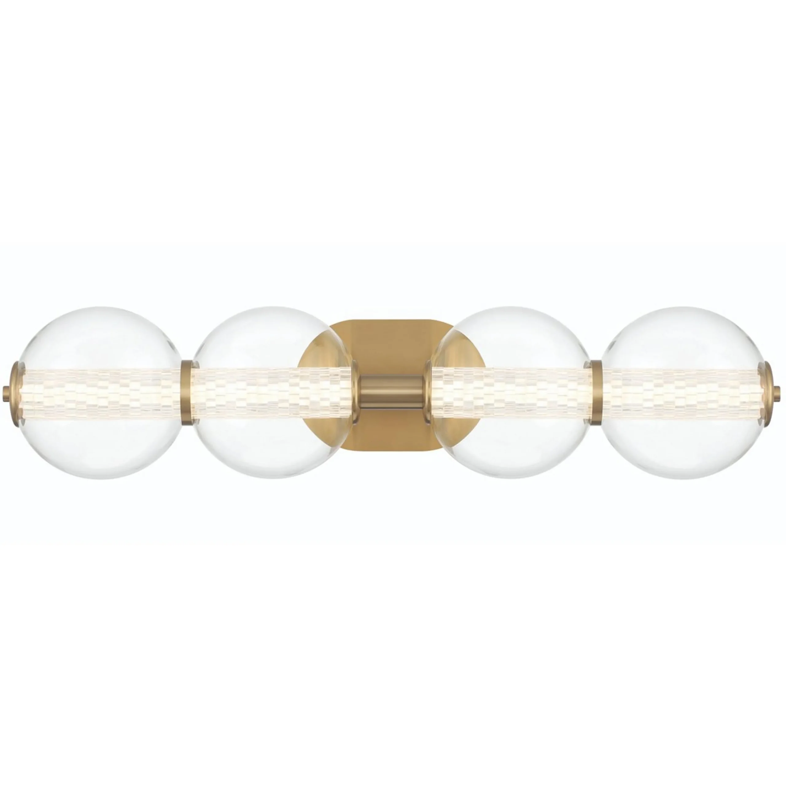 Spectrogram LED Vanity Light - 4 Light