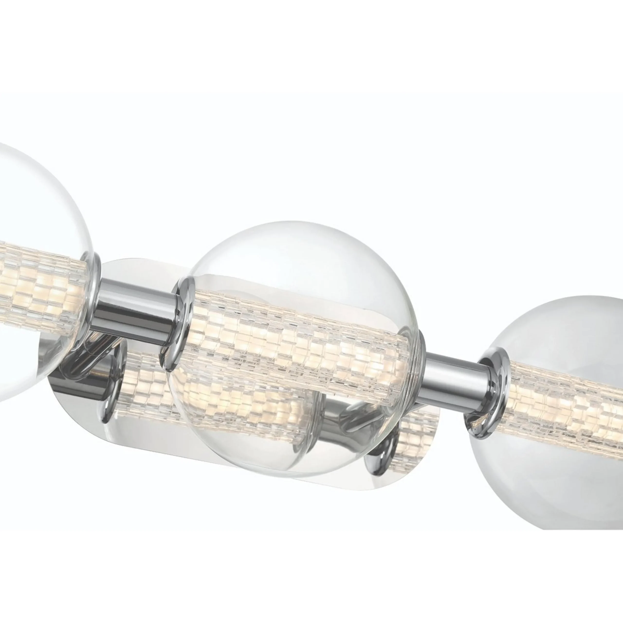 Spectrogram LED Vanity Light - 3 Light
