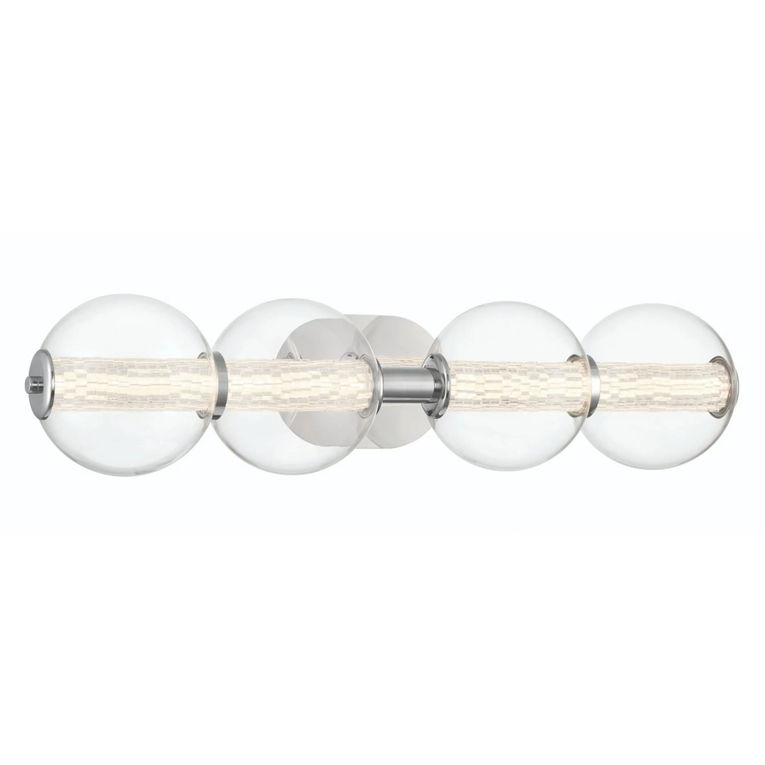 Spectrogram LED Vanity Light - 4 Light