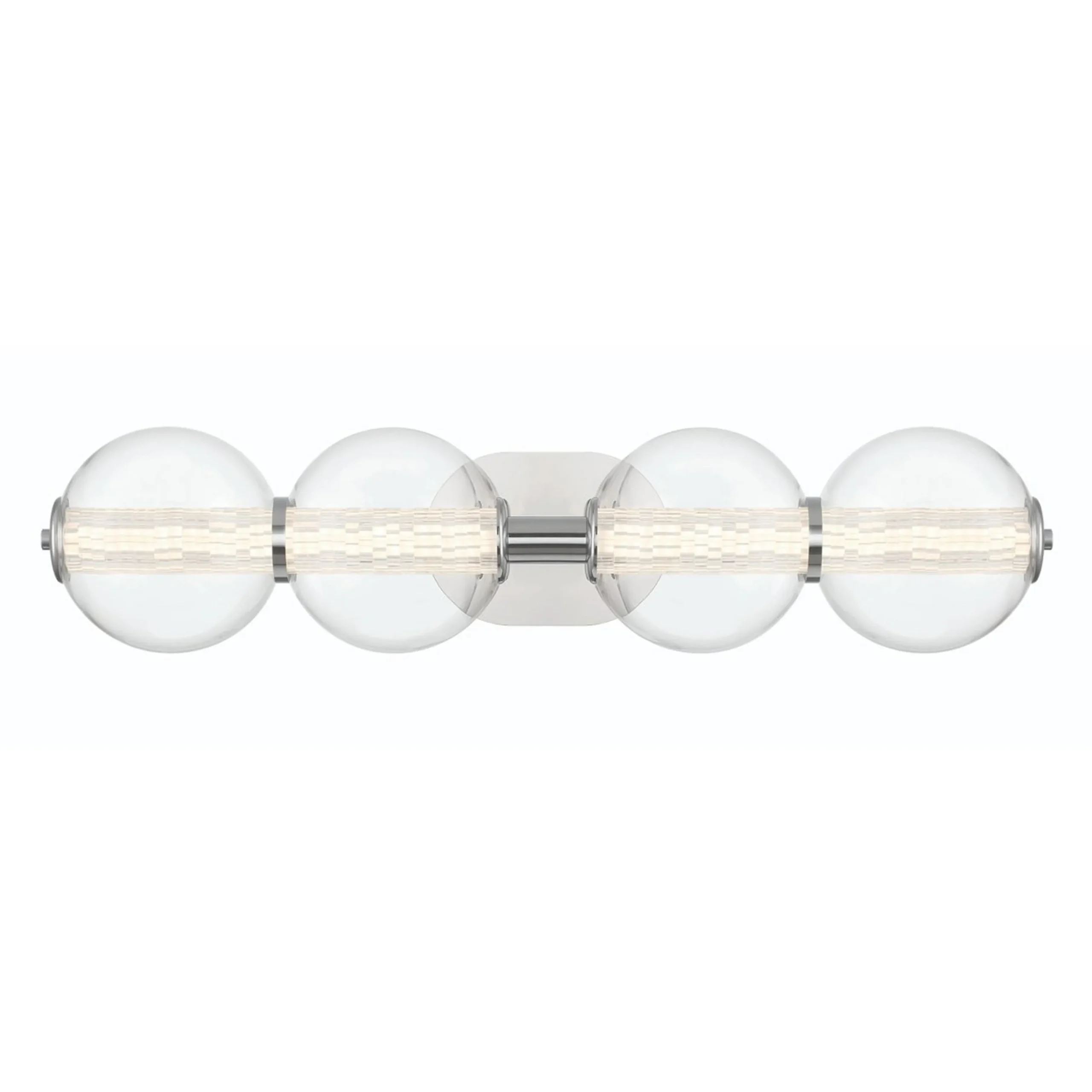 Spectrogram LED Vanity Light - 4 Light