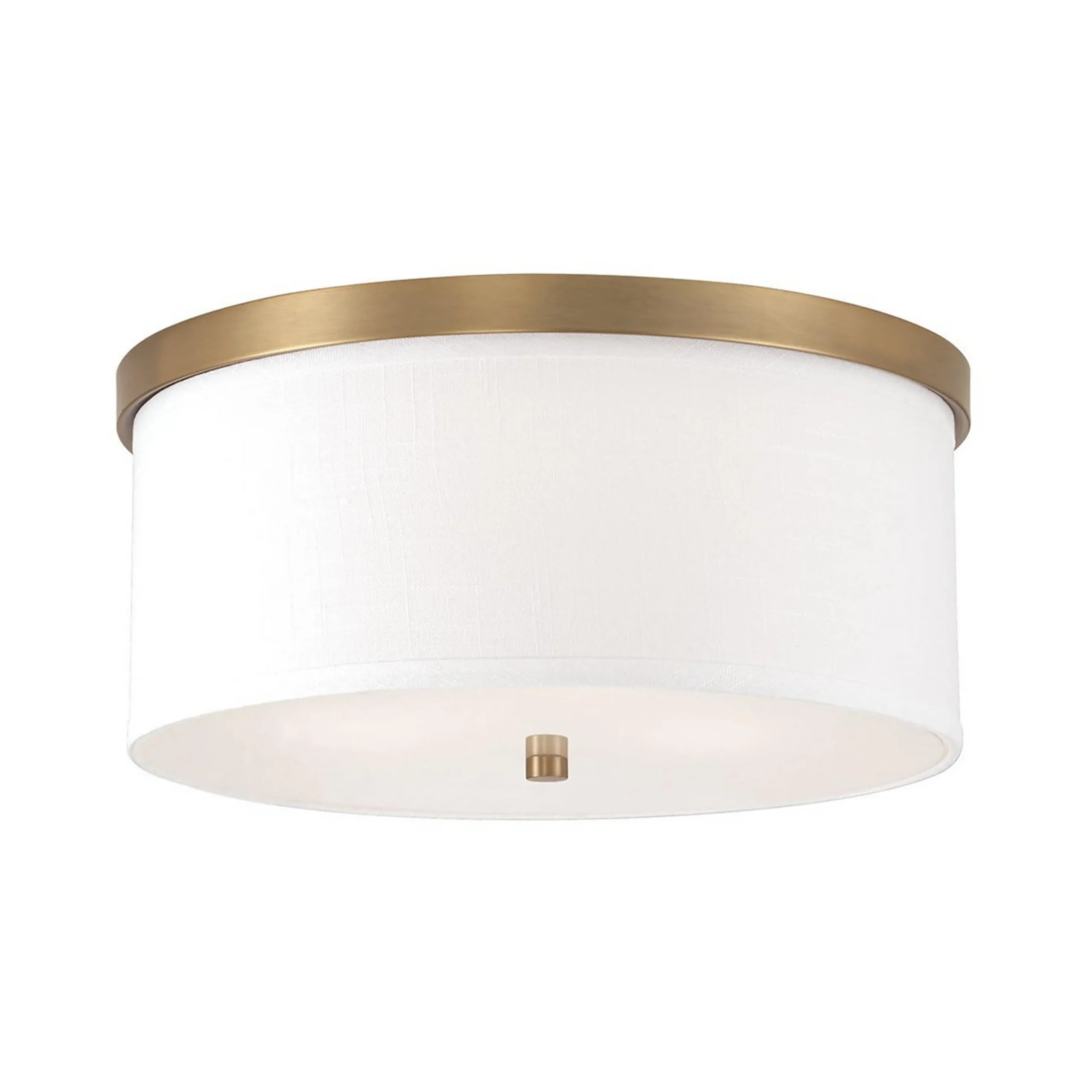Springfield Linen Shade Ceiling Light