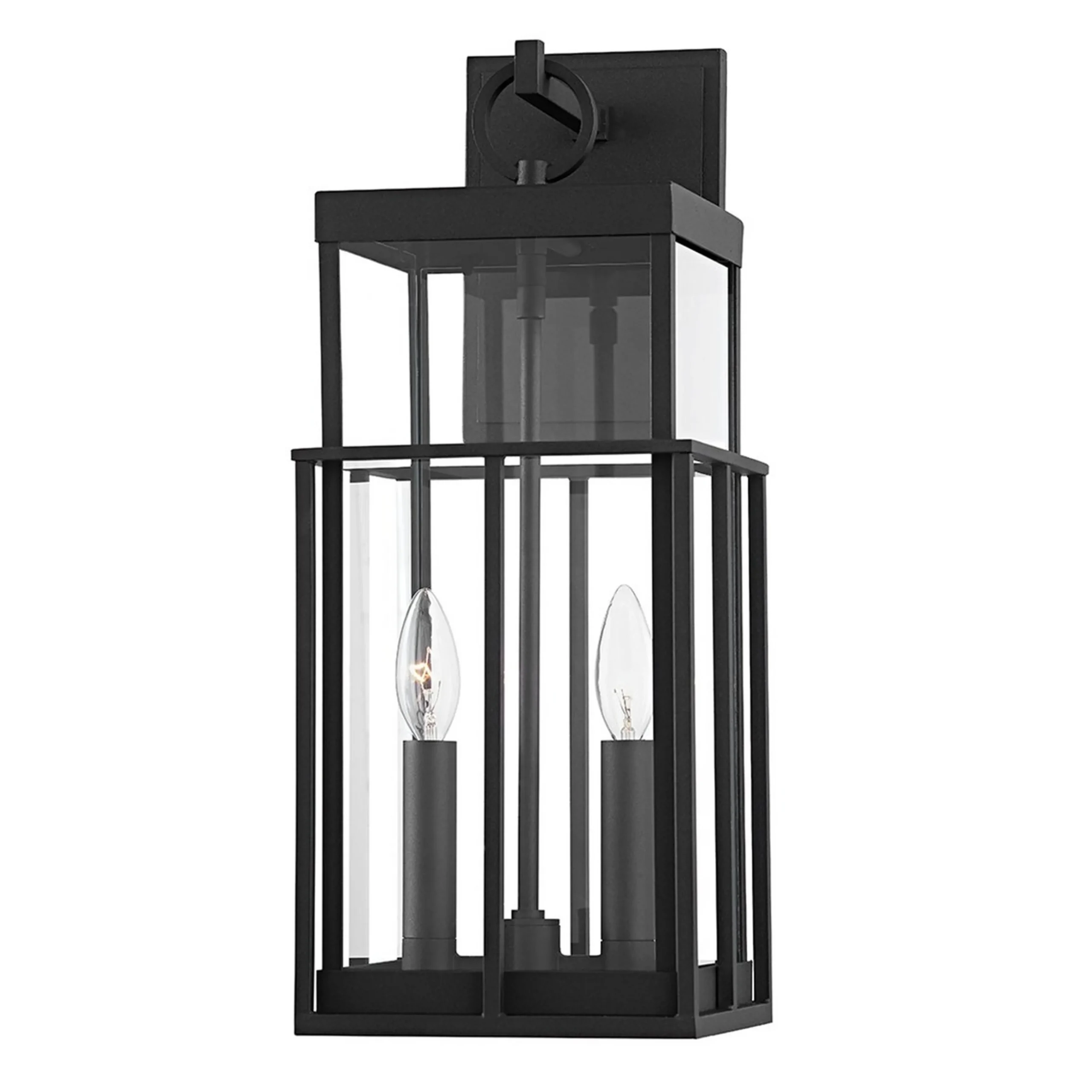 Stacked Angle Outdoor Sconce