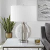 Stacked Marble Blade Table Lamp