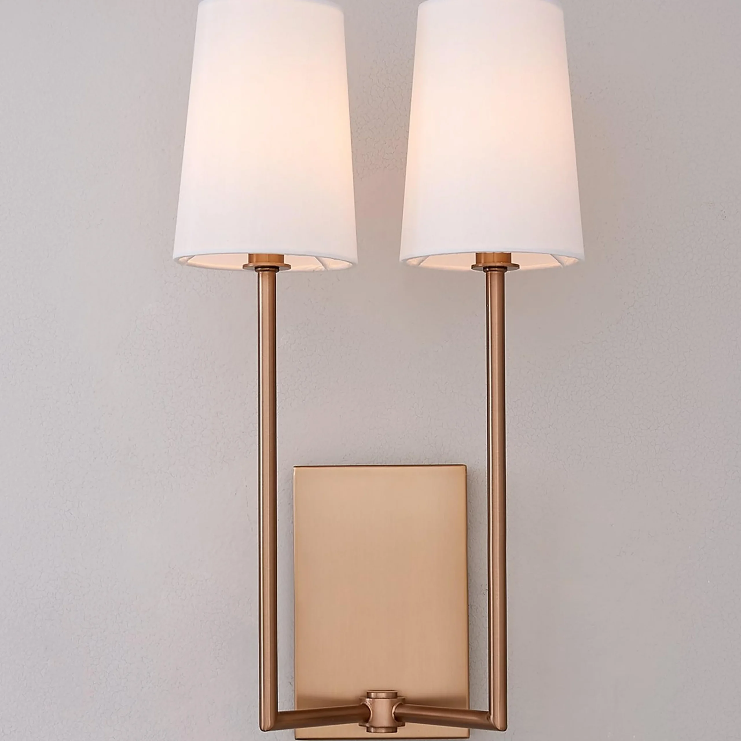 Stark Minimalist Sconce - 2 Light
