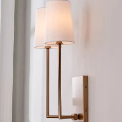 Stark Minimalist Sconce - 2 Light