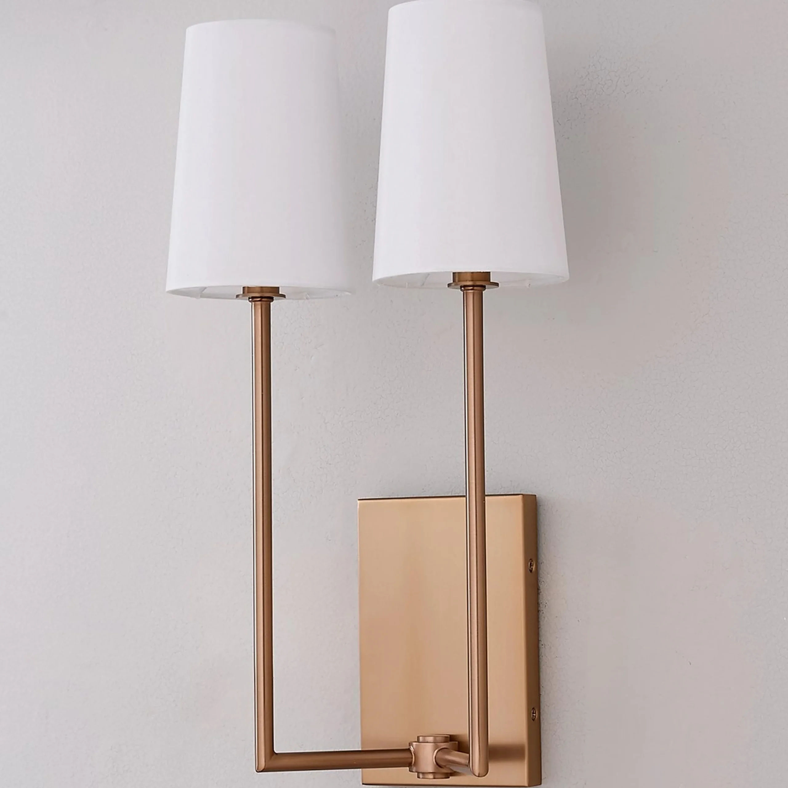 Stark Minimalist Sconce - 2 Light