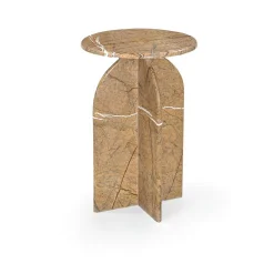 Statuesque End Table